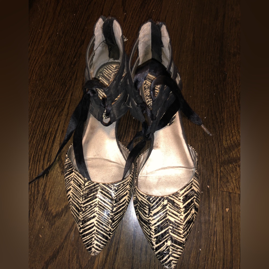Zebra Print Flats